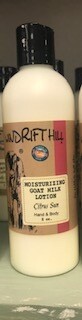 Windrift Hill/Goats Milk Lotion/Citrus Sun Scent