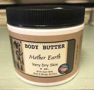 Windrift Hill// goats milk Body Butter/Mother Earth