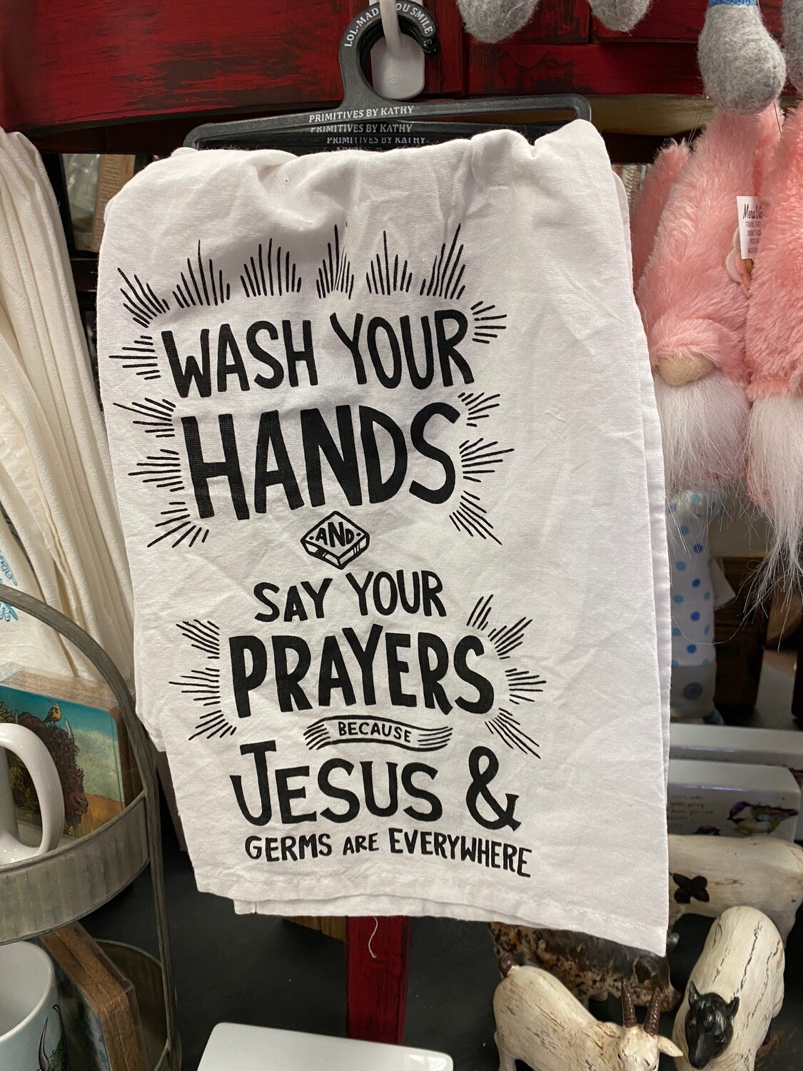Tea Towel/wash your hands