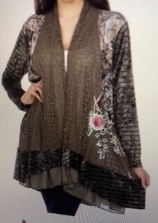 Apparel/light weight cardigan