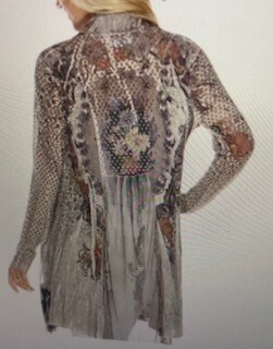 Apparel/light weight cardigan
