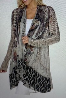 Apparel/light weight cardigan