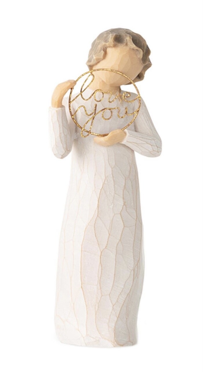 Home Decor/Willow Figurine/love you