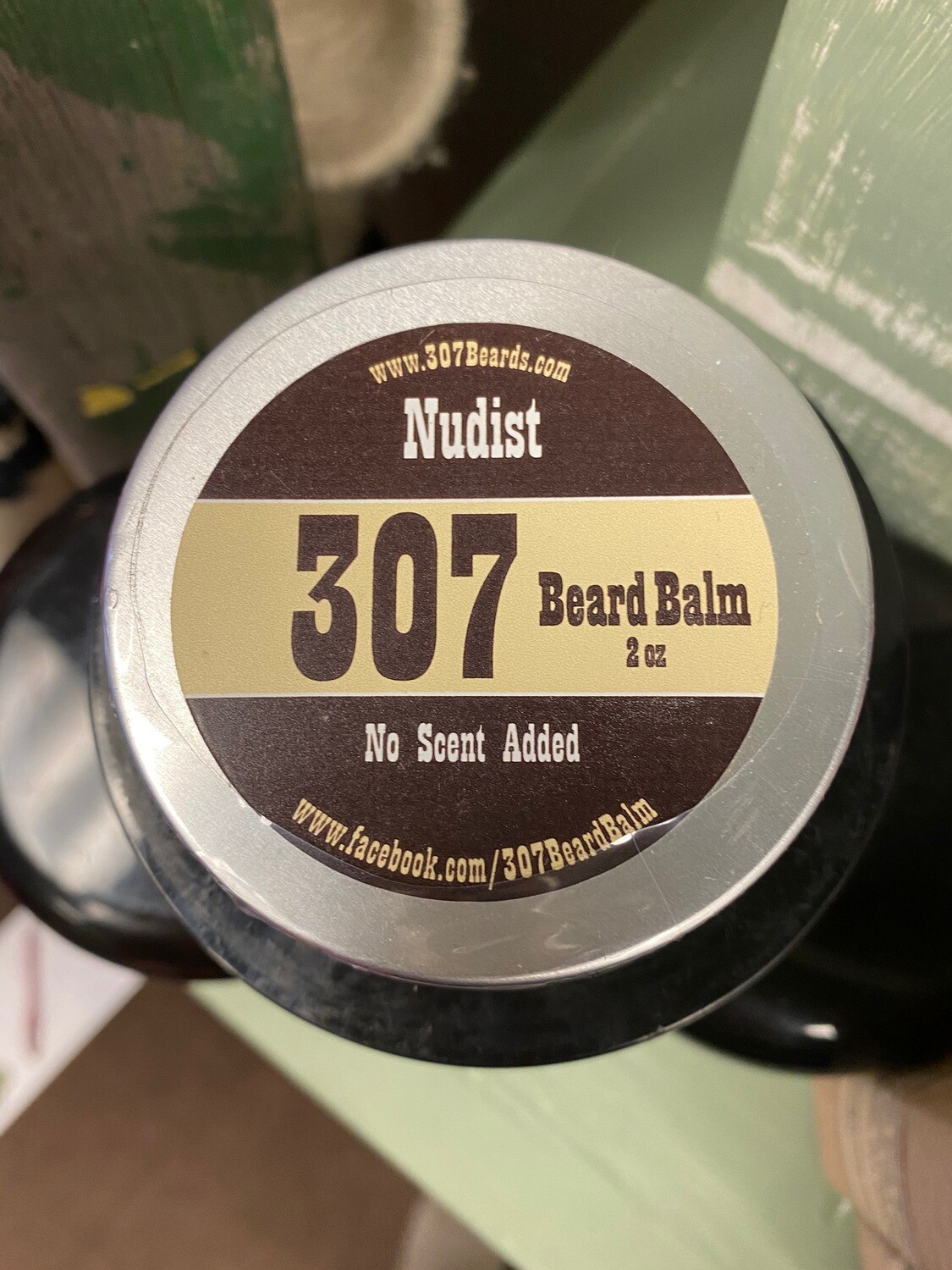 307 Beard/Beard Balm/Nudist(no scent)/2 oz