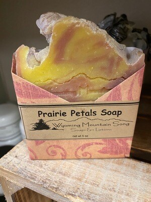Wyoming Mountain Song soap/prairie petals