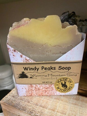 Wyoming Mountain Song soap/Windy Peaks