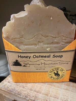 Wyoming Mountain Song Soap/Honey Oatmeal