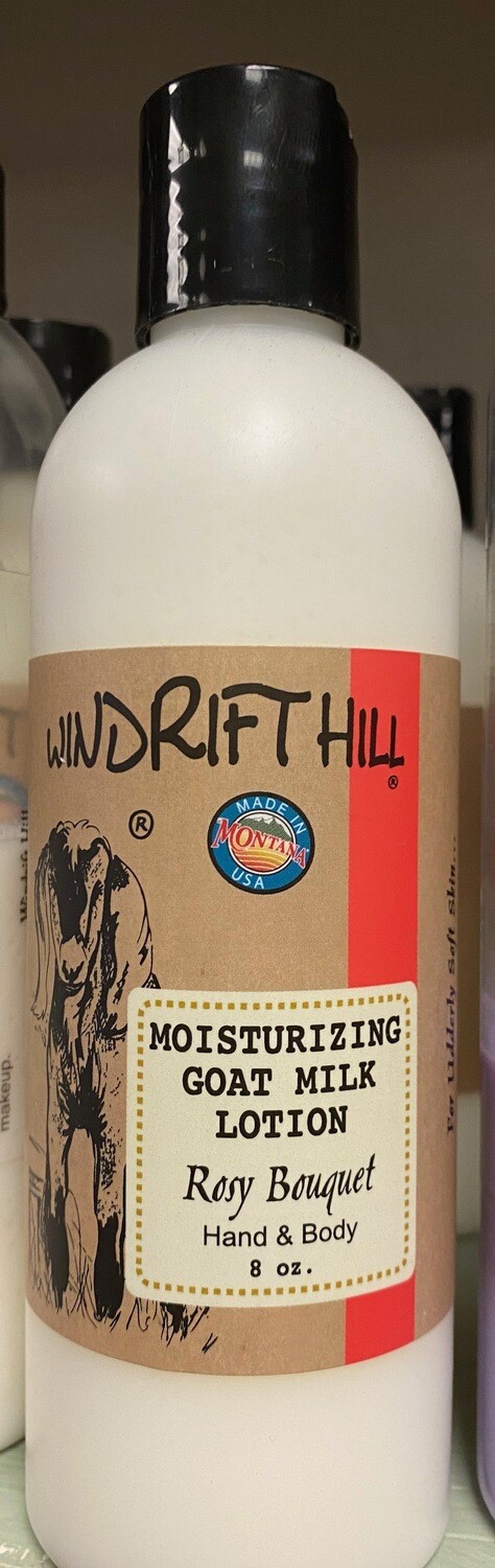 Windrift Hill/Rosy Bouquet/goat milk lotion