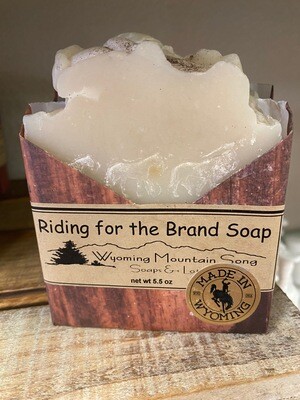 Wyoming Mountain Song soap/Riding for the Brand