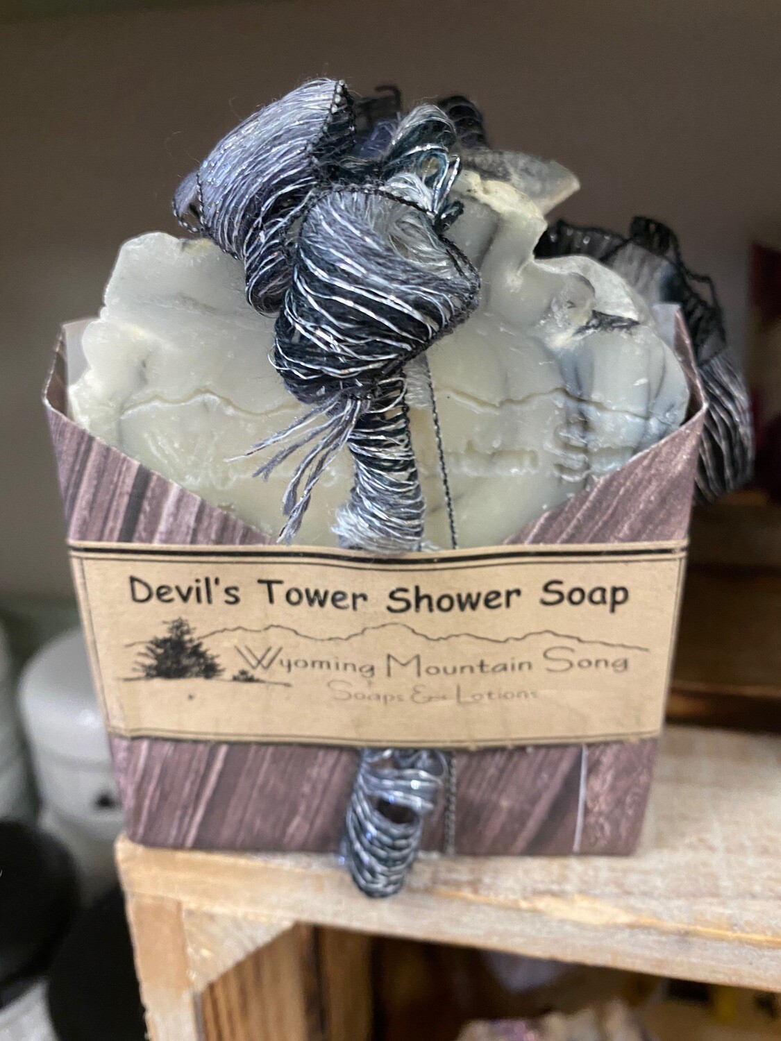 Wyoming Mountain Song soap/Devils Tower