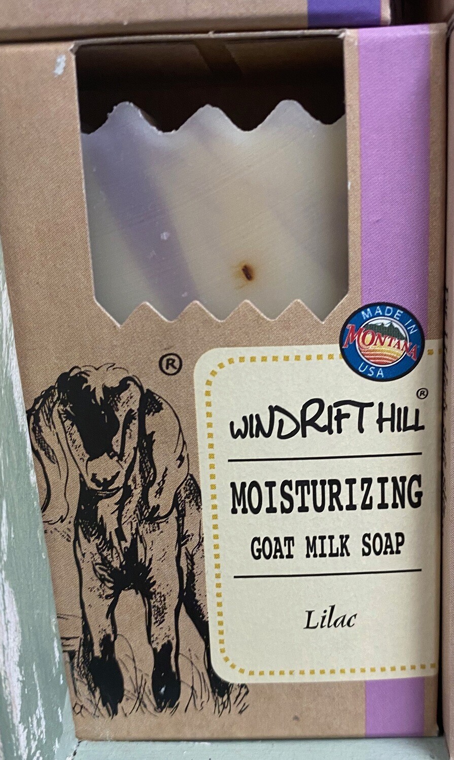 Windrift Hill/Goats milk soap/lilac