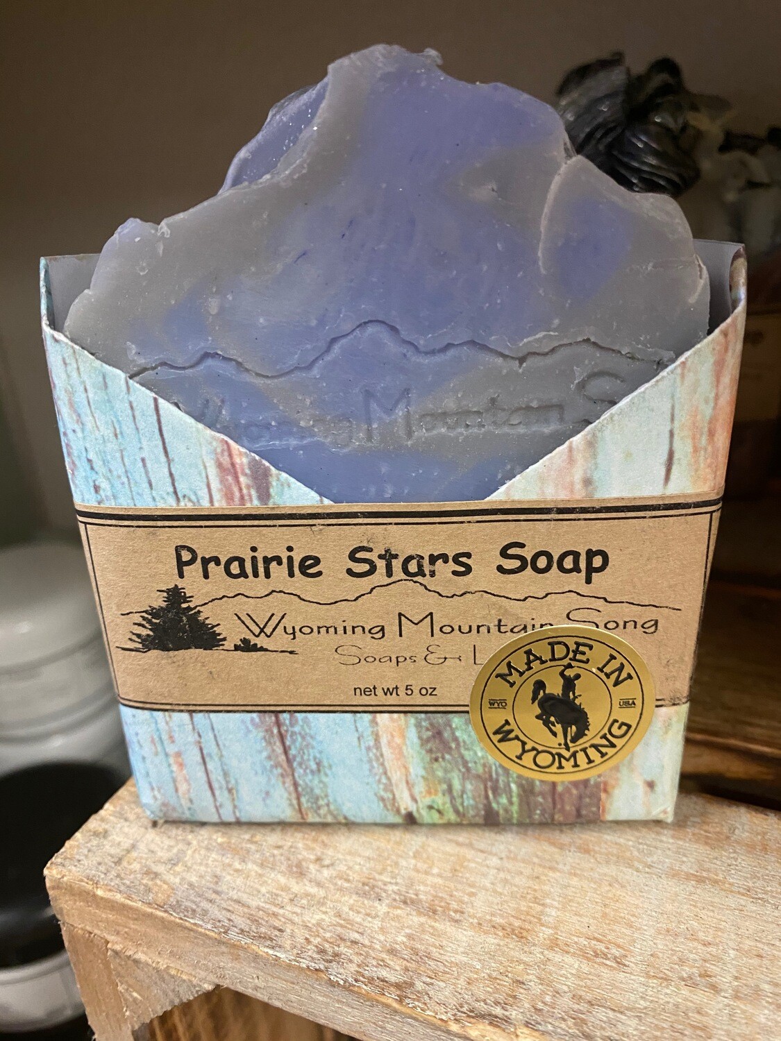 Wyoming Mountain Song soap/Prairie Stars