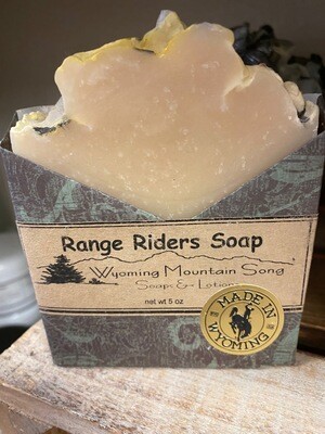 Wyoming Mountain Song Soap/range riders