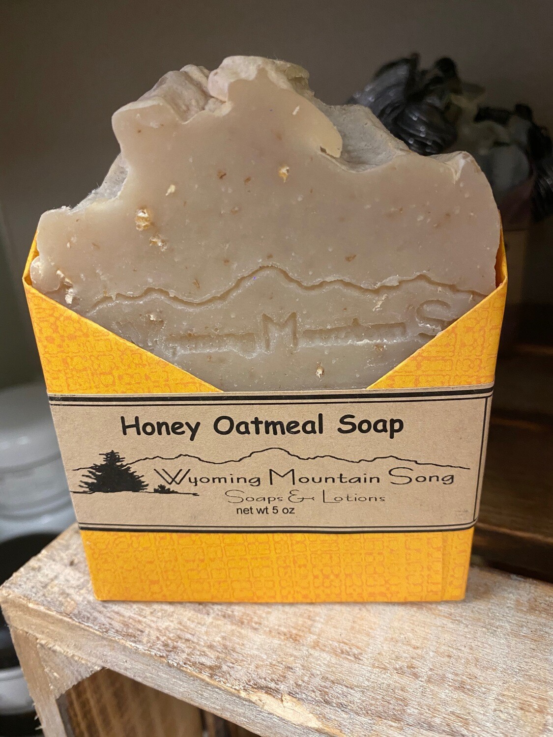 Wyoming Mountain song soap/honey oatmeal