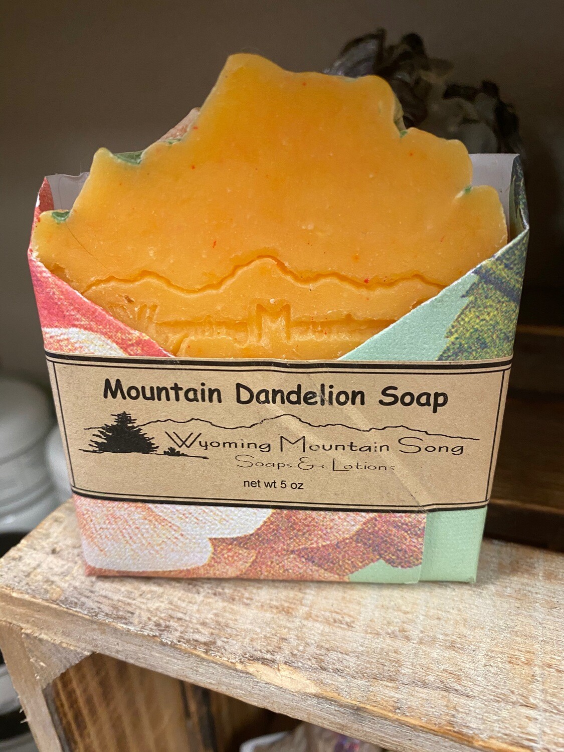 Wyoming Mountain Song soap/Mountain Dandelion