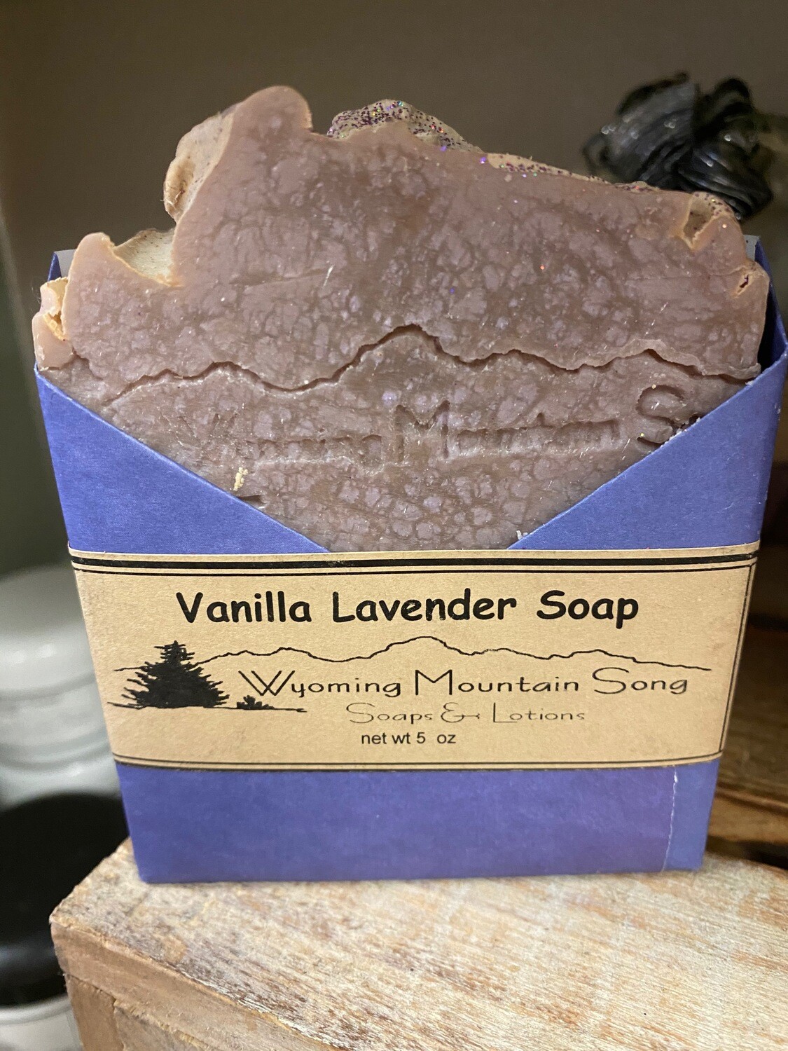 Wyoming Mountain Song soap/Vanilla Lavender Wyoming Mountain Song soap/Vanilla Lavender