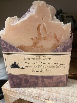 Wyoming Mountain Song soap/Bugling Elk