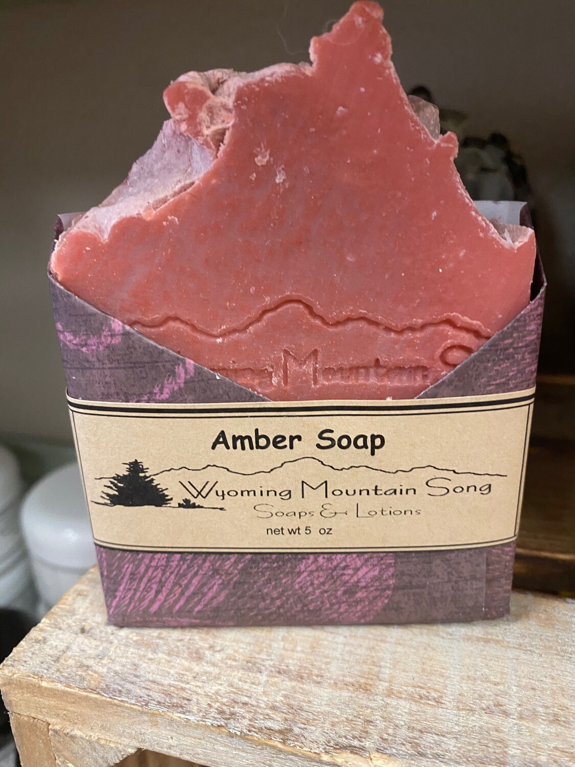 Wyoming Mountain Song Soap/Amber