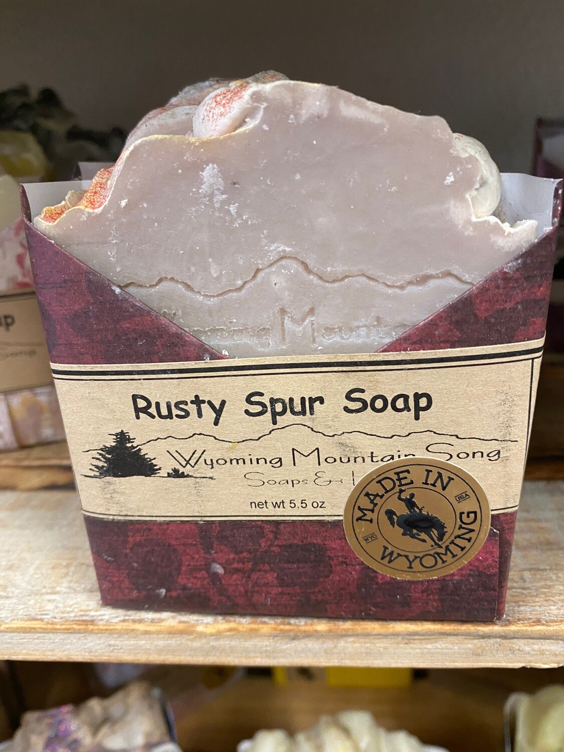 Wyoming Mountain Song soap/Rusty Spur
