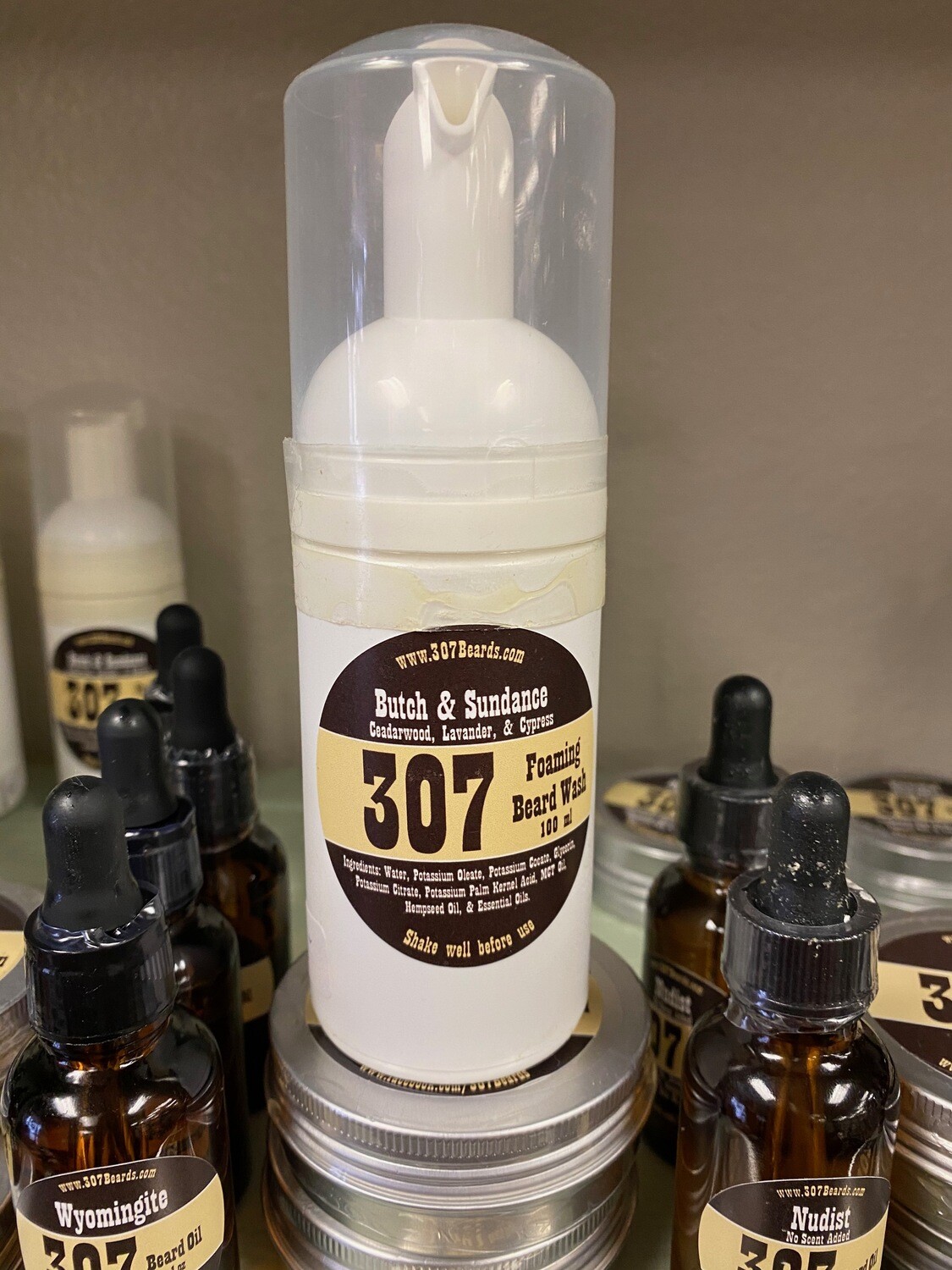 307 Beard/beard wash in Butch &amp; Sundance
