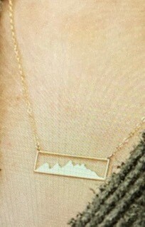 Jewelry/Made of Mountains/Teton/gold Jewelry/Made of Mountains/Teton/gold