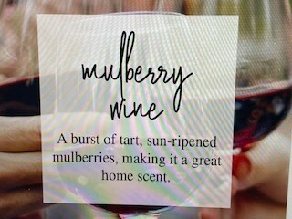 Candles Barn/4 oz./Mulberry wine