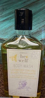 Simply Bee Well/Lavender infused honey body wash