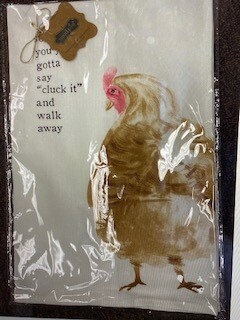 Tea towel/chicken