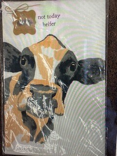 Tea towel/cow
