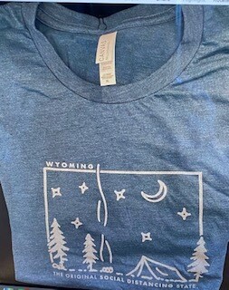 Tee Shirt/Wyo/social distancing