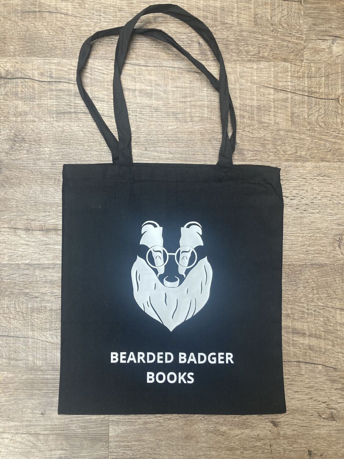 Tote Bag - White logo on Black Bag!