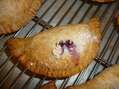 Mixed Berried and Apples Turnover with a walnut crumble