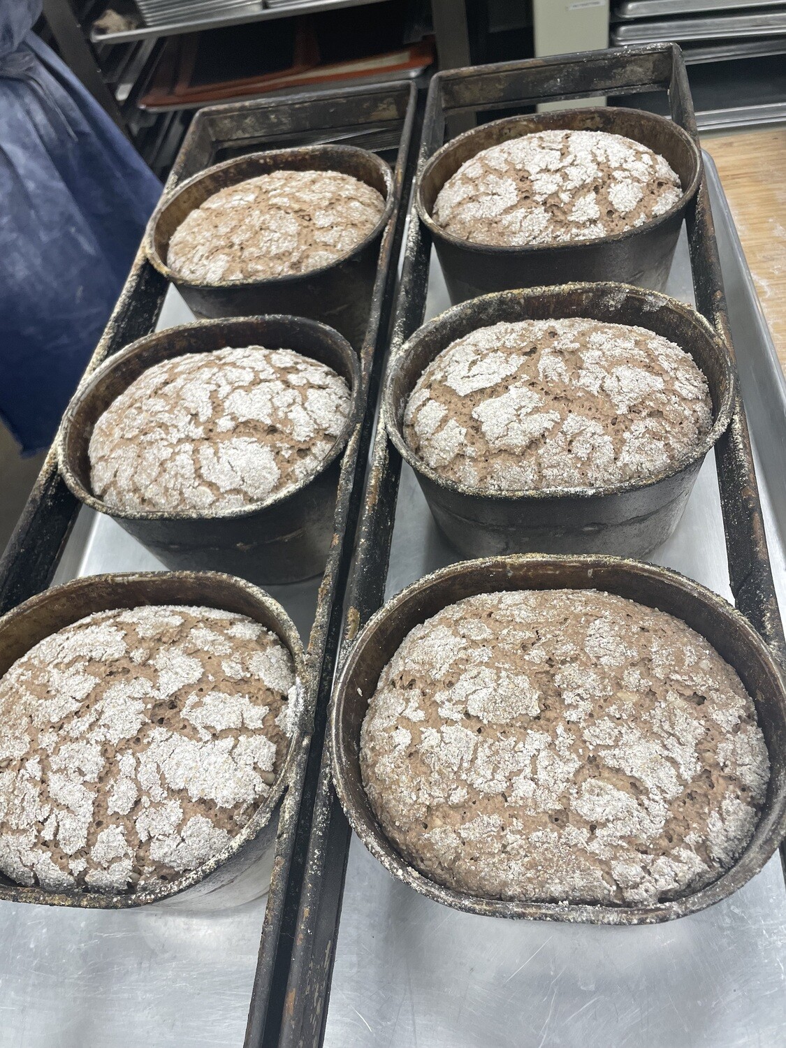 Pumpernickel with sunflower seeds