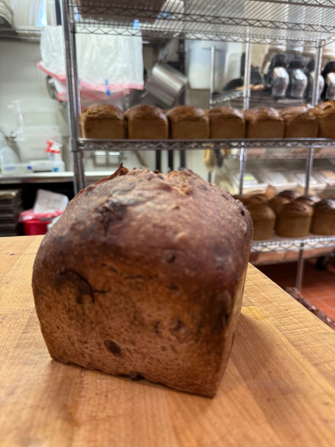 Chocolate Cherry   Levain Pan Bread
