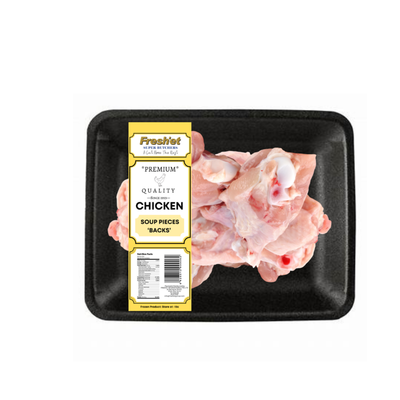 CHICKEN - SOUP PIECES (Backs) - 1kg