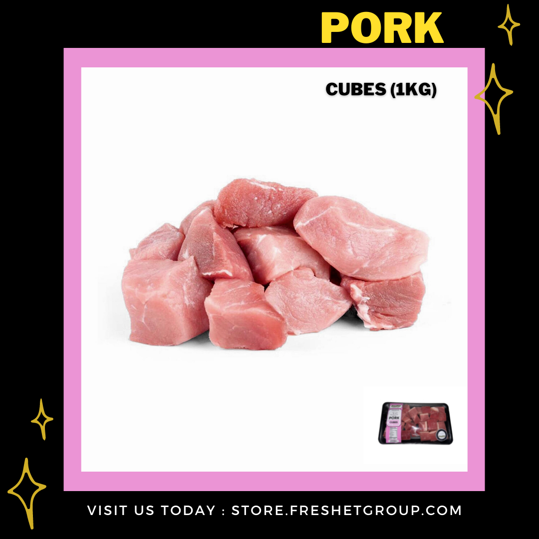PORK Cubes - 1kg