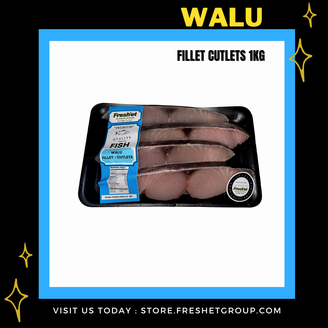 Walu Fillet Cutlets -1kg