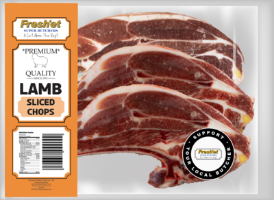LAMB Sliced Chops - 1kg