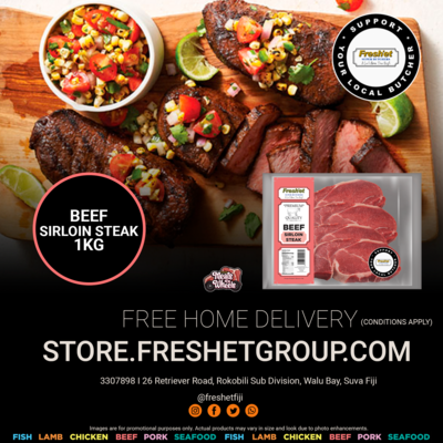BEEF Sirloin Steak-1kg