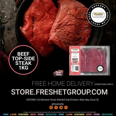 BEEF Topside Steak-1kg