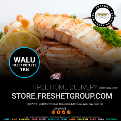 Walu Fillet Cutlets -1kg