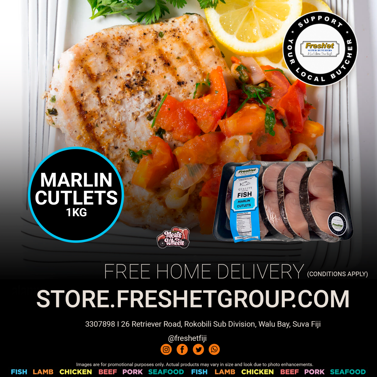 Marlin Cutlets -1kg