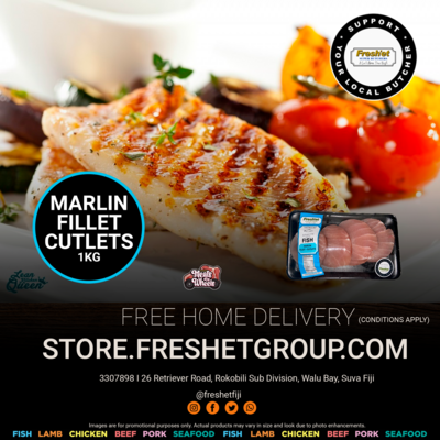 FISH Marlin Fillet Cutlets - 1kg