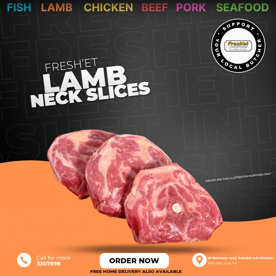 Lamb Neck Slices - 1kg