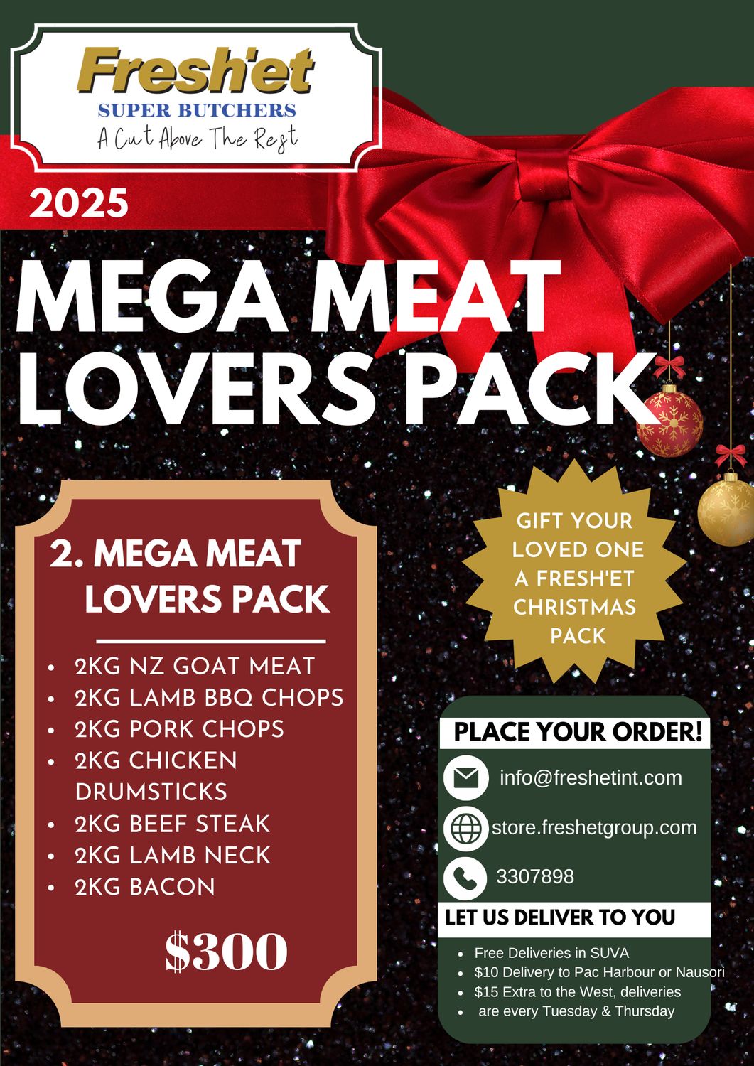 MEGA MEAT LOVERS PACK