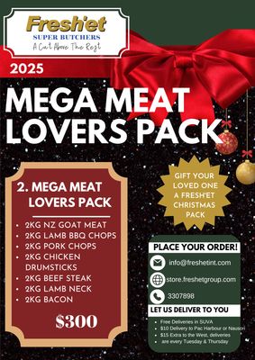 MEGA MEAT LOVERS PACK
