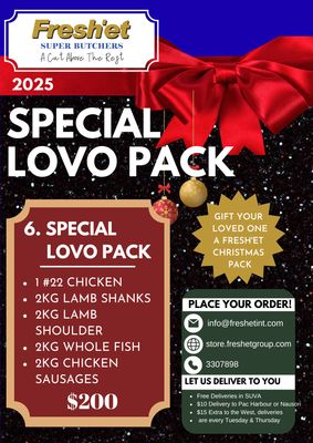 SPECIAL LOVO PACKS