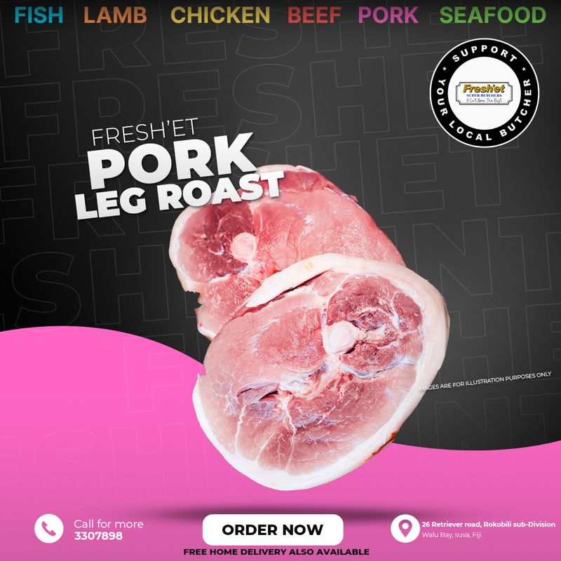 PORK Leg Roast - 1kg