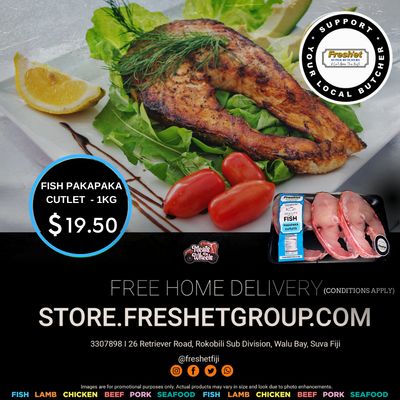 FISH Pakapaka Cutlets -1kg