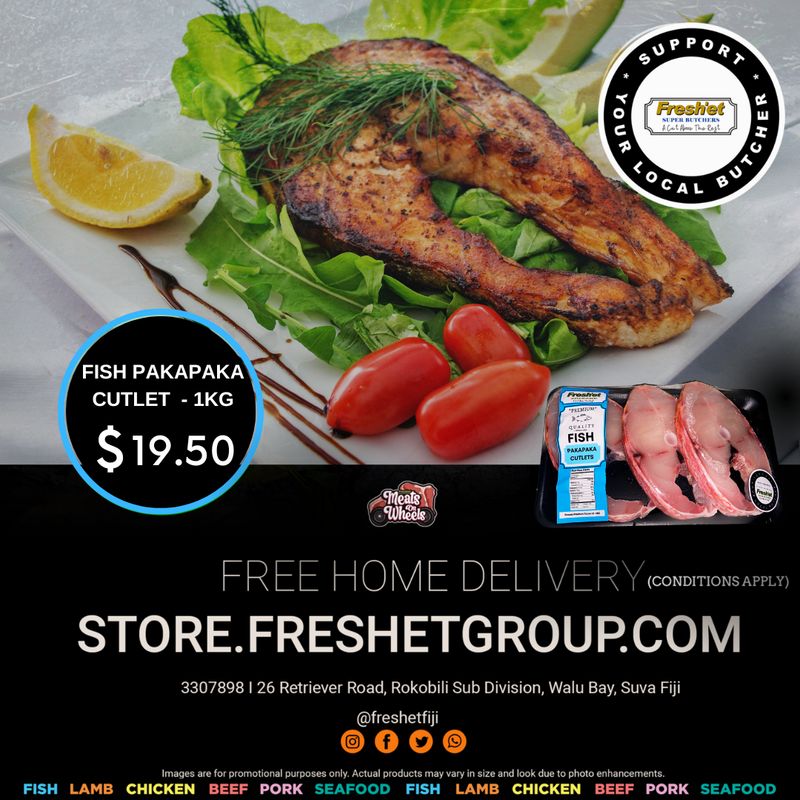 FISH Pakapaka Cutlets -1kg